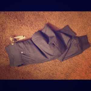 Figs heather denim XXS joggers- never warn